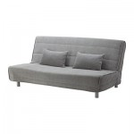 БЕДИНГЕ Чехол на 3-местный диван-кровать - Аниелла светло-серый БЕДИНГЕ Чехол на 3-местный диван-кровать - Аниелла светло-серый