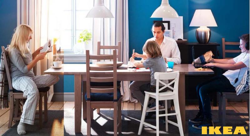 Интерьер столовой комнаты