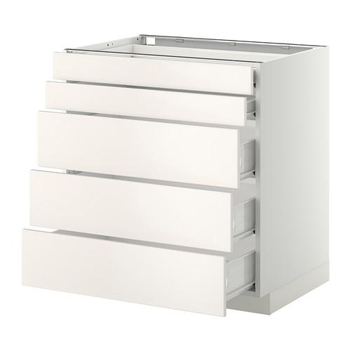 МЕТОД / ФОРВАРА Нплн шк 5фрнт/2нзк/3срд ящ - белый, Веддинге белый, 80x60 см МЕТОД / ФОРВАРА Нплн шк 5фрнт/2нзк/3срд ящ - белый, Веддинге белый, 80x60 см