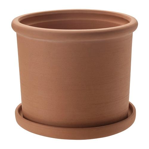 Ontstaan meisje genade VÄRMER flower pot with tray (804.405.52) - reviews, price, where to buy