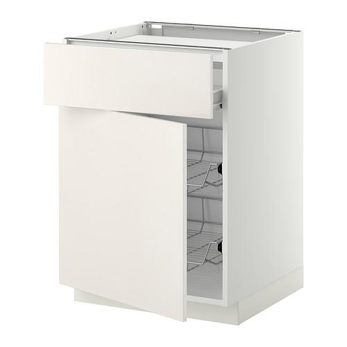 МЕТОД / ФОРВАРА Нплн шк д/врч пнл/ящ/2првл крзн - белый, Веддинге белый