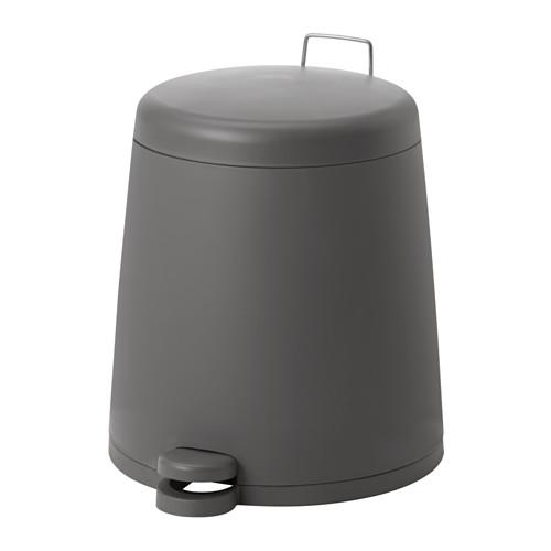 СНЭПП Ведро с откидной крышкой - серый