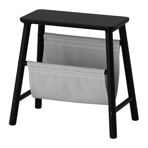 ВИЛЬТО Табурет-ящик - черный