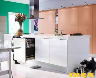 Интерьер кухни IKEA