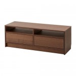 ГНЕДБИ Тумба под ТВ - коричневый ясеневый шпон