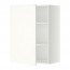 METOD шкаф навесной с полкой белый/Хэггеби белый 60x38.6x80 cm