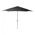 КАРЛСЭ Зонт от солнца - регулируемый/черный