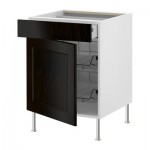 ФАКТУМ Напольн шкаф с пров корз/ящ/дверью - Рамшё черно-коричневый, 40 см ФАКТУМ Напольн шкаф с пров корз/ящ/дверью - Рамшё черно-коричневый, 40 см