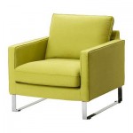 МЕЛБИ Чехол кресла - Дансбу желто-зеленый