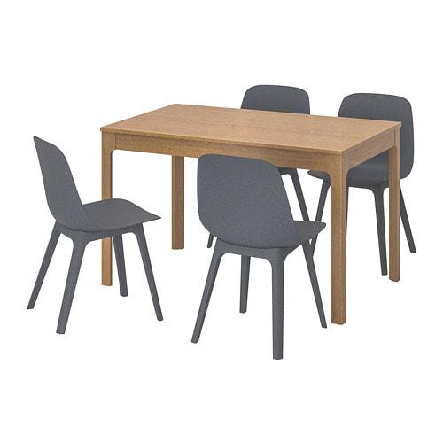 ЭКЕДАЛЕН / ОДГЕР Стол и 4 стула