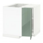 METOD угл напольн шкаф с вращающ секц