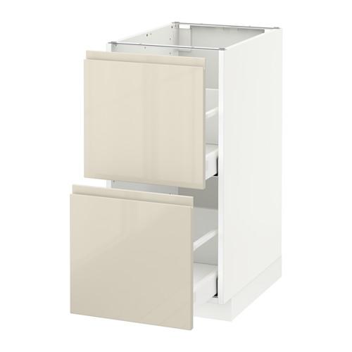 METOD/MAXIMERA напольн шкаф 2фрнт/2выс ящ METOD/MAXIMERA напольн шкаф 2фрнт/2выс ящ