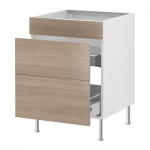 ФАКТУМ Напол шк п/мйк с 2 ящ/2 фрнт пнл - Софилунд светло-серый, 60 см ФАКТУМ Напол шк п/мйк с 2 ящ/2 фрнт пнл - Софилунд светло-серый, 60 см