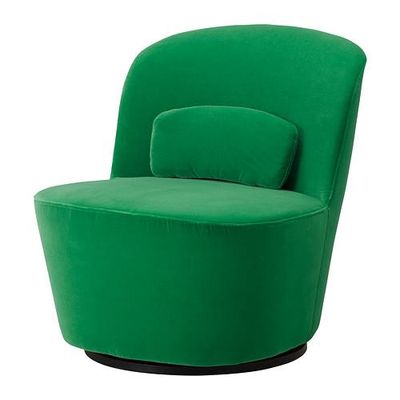 СТОКГОЛЬМ Вращающееся кресло - Сандбакка зеленый
