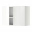 METOD навесной шкаф с посуд суш/2 дврц белый/Рингульт белый 80x38.8x60 cm