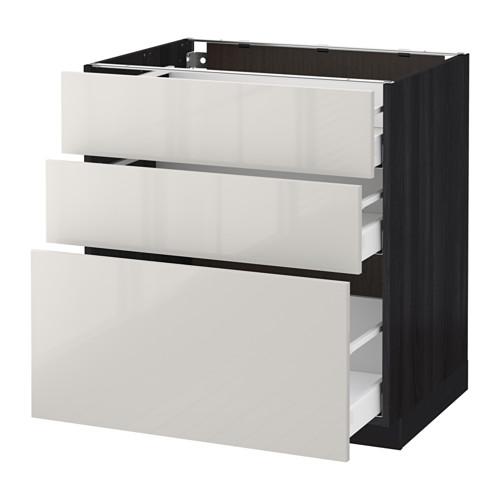 METOD/MAXIMERA напольный шкаф с 3 ящиками METOD/MAXIMERA напольный шкаф с 3 ящиками