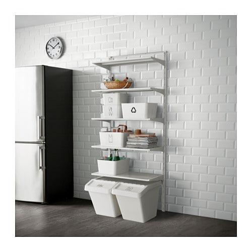 АЛЬГОТ Настенная шина/полки