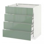 METOD/MAXIMERA напольн шкаф 4 фронт панели/4 ящика