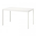 MELLTORP стол белый 75x74 cm