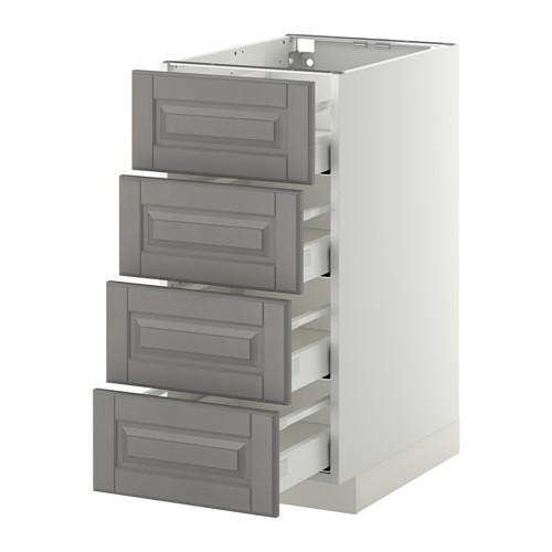 METOD/MAXIMERA напольн шкаф 4 фронт панели/4 ящика METOD/MAXIMERA напольн шкаф 4 фронт панели/4 ящика
