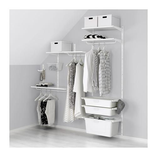 АЛЬГОТ Настенная штанга/полки/контейнер АЛЬГОТ Настенная штанга/полки/контейнер