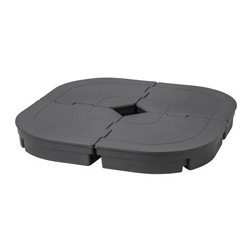 SVARTÖ опора зонта от солнца темно-серый