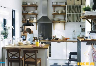 Интерьер кухни IKEA