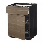 МЕТОД / МАКСИМЕРА Нплн шк д/врч пнл/ящ/2првл крзн - под дерево черный, Воксторп под грецкий орех МЕТОД / МАКСИМЕРА Нплн шк д/врч пнл/ящ/2првл крзн - под дерево черный, Воксторп под грецкий орех