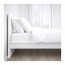MALM каркас кровати белый/Лонсет 140x200 cm