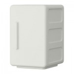 ЛЕЙЕН Напольный шкаф - белый, 20x31 см