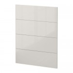 МЕТОД 4 фронтальн панели д/посудом машины - Рингульт глянцевый светло-серый