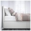 МАЛЬМ Каркас кровати+2 кроватных ящика - 180x200 см, Лурой, белый