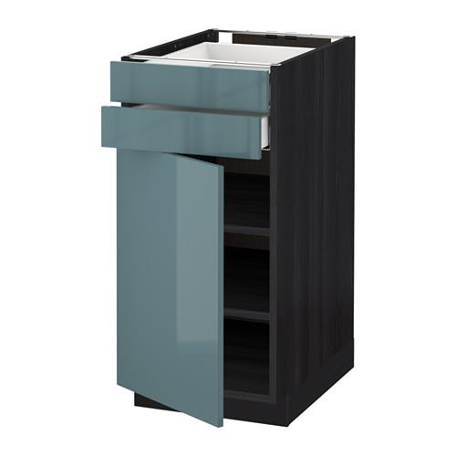 METOD/MAXIMERA напольный шкаф с дверцей/2 ящиками оцинковка