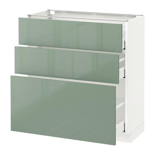 METOD/MAXIMERA напольный шкаф с 3 ящиками METOD/MAXIMERA напольный шкаф с 3 ящиками