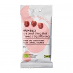 MUNSBIT фруктовые снеки яблоко/клубника