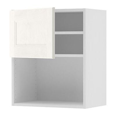 Faktum Wall Cabinet For Microwave Oven Ramsjo White 60x70 Cm
