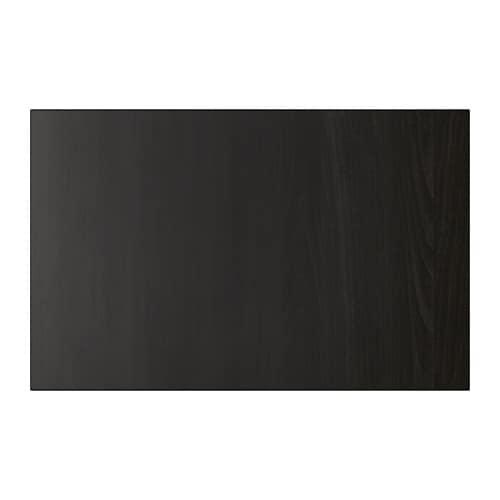 ЛАППВИКЕН Дверь/фронтальная панель ящика - черно-коричневый
