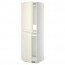 МЕТОД Высок шкаф д холодильн/мороз - белый, Будбин белый с оттенком, 60x60x200 см
