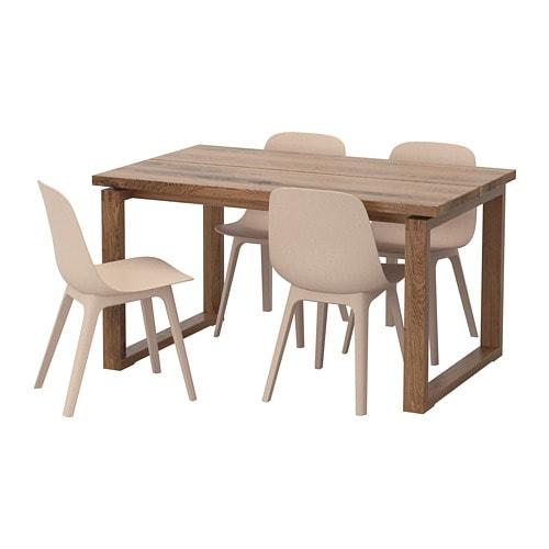 МОРБИЛОНГА / ОДГЕР Стол и 4 стула