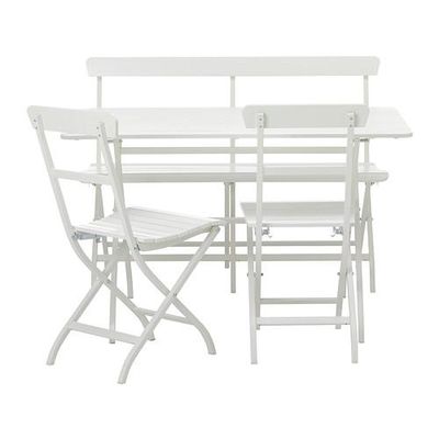 МЭЛАРО Стол, скамья и 2 кресла МЭЛАРО Стол, скамья и 2 кресла