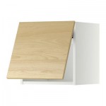 МЕТОД Горизонтальный навесной шкаф - 40x40 см, Тингсрид под березу, белый