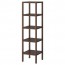 МОЛЬГЕР Стеллаж - темно-коричневый