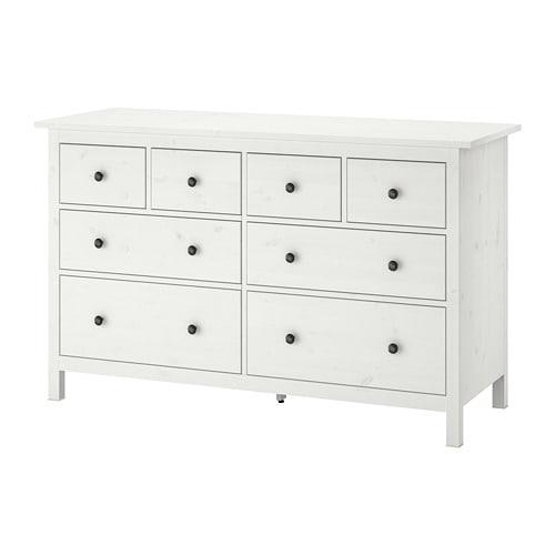 Hemnes Kommode Med 8 Skuffer Hvit Flekk 403 684 40 Anmeldelser Pris Hvor A Kjope