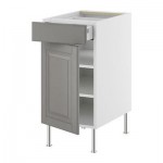 ФАКТУМ Напольн шкаф с полкой/ящиком/дверью - Лидинго серый, 60 см ФАКТУМ Напольн шкаф с полкой/ящиком/дверью - Лидинго серый, 60 см