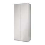 ПАКС Гардероб 2-дверный - Пакс Фардаль глянцевый белый, белый, 100x37x201 см, плавно закрывающиеся петли ПАКС Гардероб 2-дверный - Пакс Фардаль глянцевый белый, белый, 100x37x201 см, плавно закрывающиеся петли