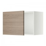 МЕТОД Шкаф навесной - 60x40 см, Брокхульт под грецкий орех светло-серый, белый МЕТОД Шкаф навесной - 60x40 см, Брокхульт под грецкий орех светло-серый, белый