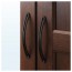 СОНГЕСАНД Шкаф платяной - коричневый
