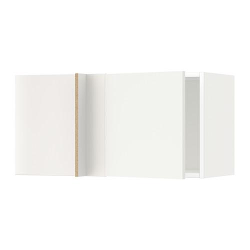 МЕТОД Шкаф навесной угловой - белый, Хэггеби белый
