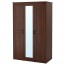СОНГЕСАНД Шкаф платяной - коричневый