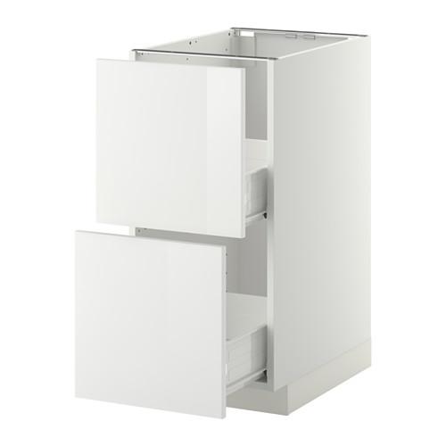 МЕТОД / ФОРВАРА Наполн шк 2 фрнт/2 средн ящ - белый, Рингульт глянцевый белый, 40x60 см МЕТОД / ФОРВАРА Наполн шк 2 фрнт/2 средн ящ - белый, Рингульт глянцевый белый, 40x60 см